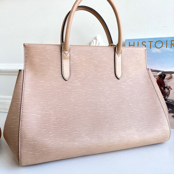 Authentic Louis Vuitton Marly Epi Beige Handbag AA8174 B0725 - Picture 9 of 16